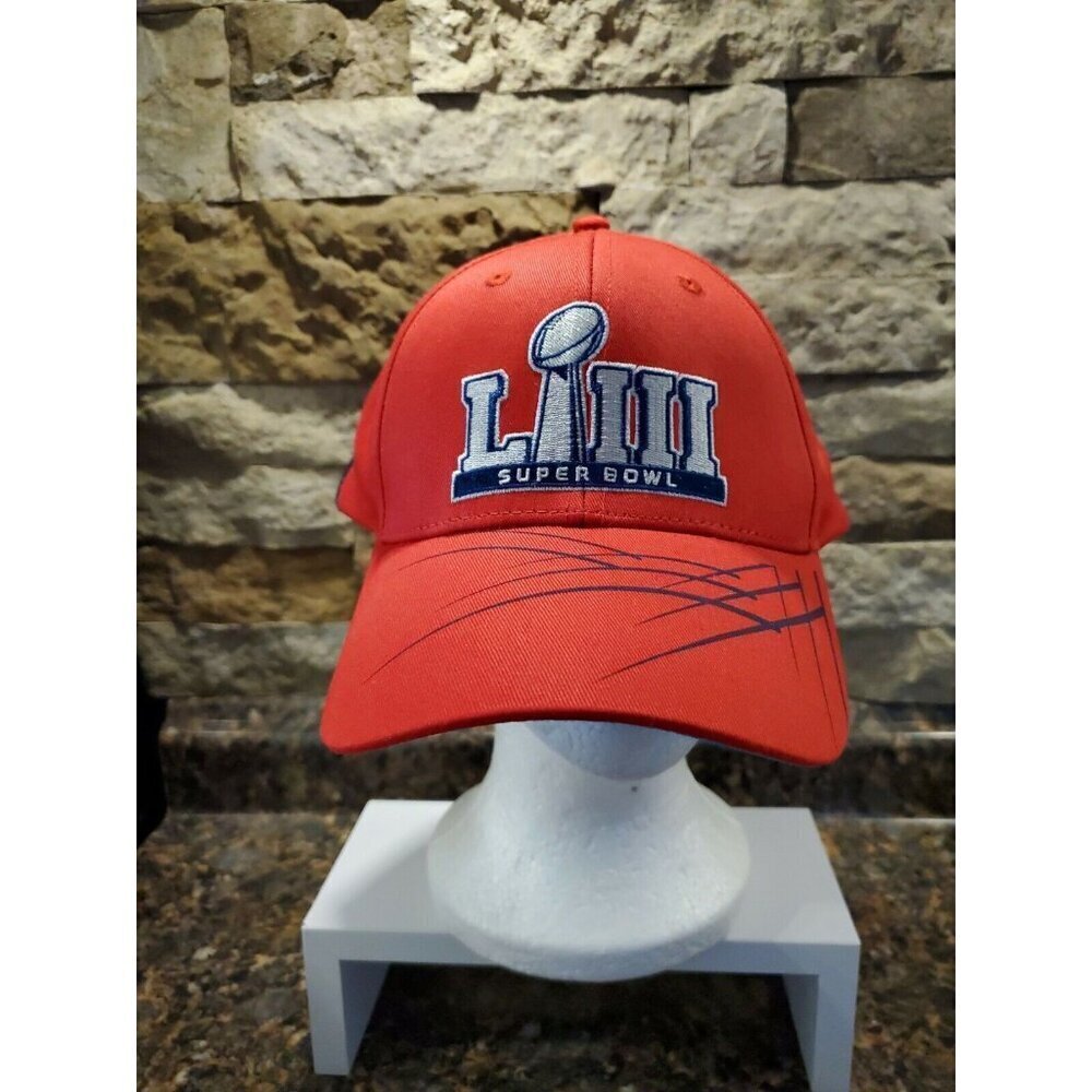 Super Bowl LIII 53 NFL Football Logo Baseball Hat Cap